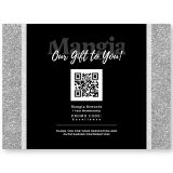 Sparkle - Black & Silver (4.7x3.5)